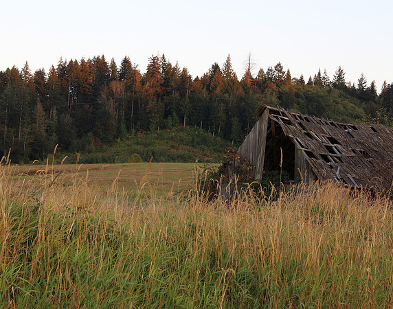Barn at Dusk