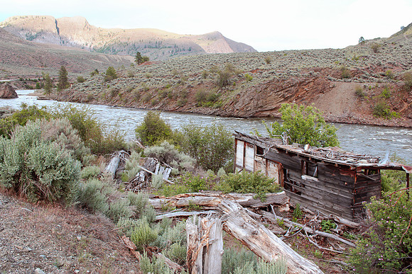 Fishing Shack on the River