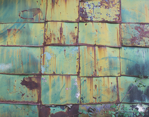 Green Tin Wall